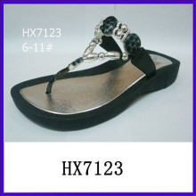 Fashion summer platform beach sandals ladies pvc sandals beach sandal